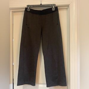 Under Armour Black sweatpants Wide Leg Pants loose Fit